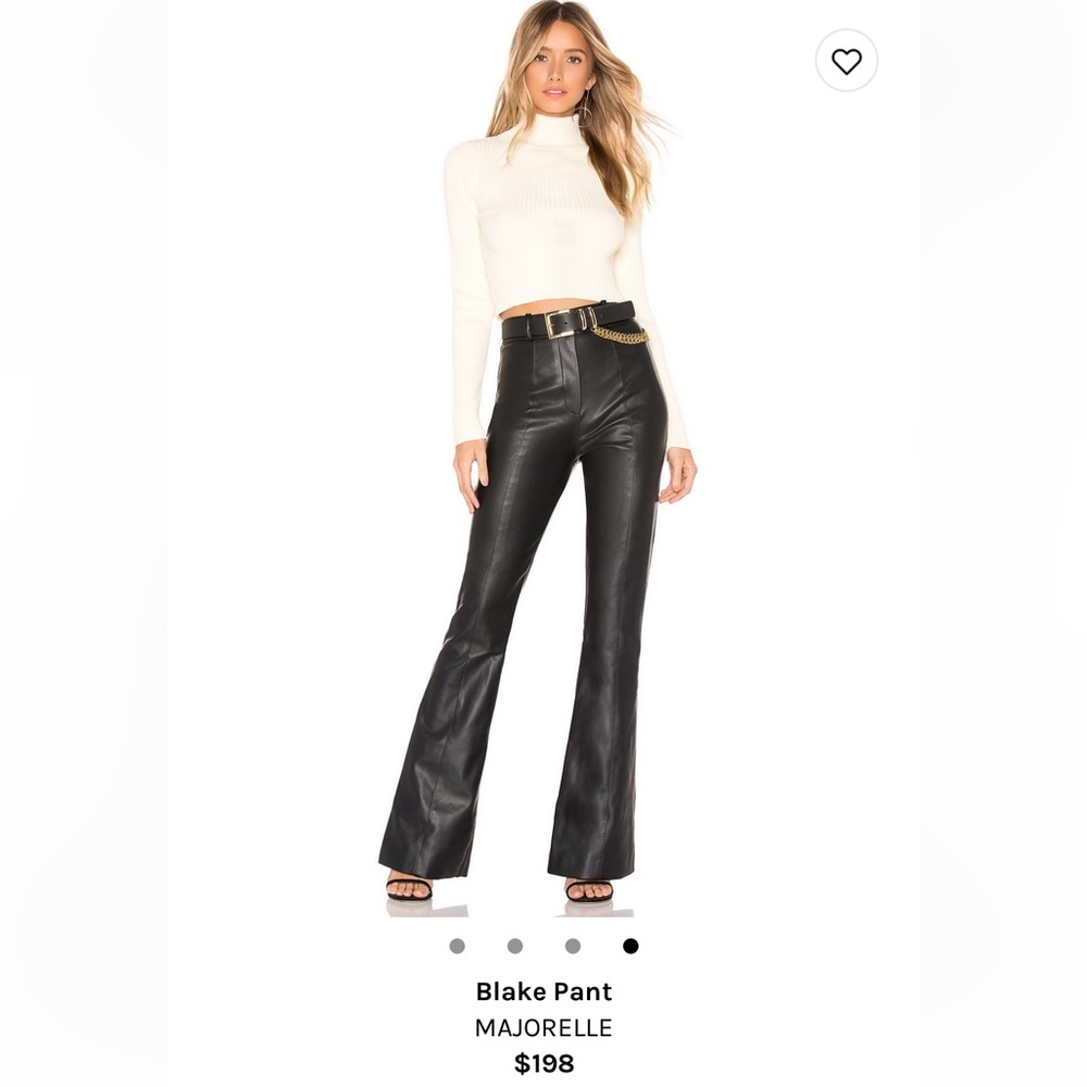 Brand New - Never Worn - Majorelle - Blake Pant - Black Size Small
